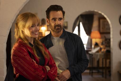 Margot Robbie und Colin Farrell in A BIG BOLD BEAUTIFUL JOURNEY. © 2025 CTMG, Inc. All Rights Reserved. 