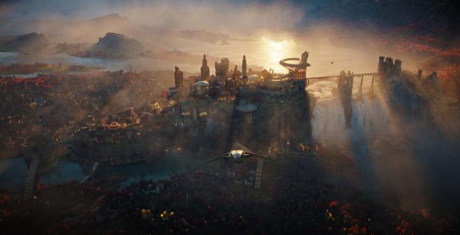 Eternia in MASTERS OF THE UNIVERSE.  © 2026 Amazon MGM Studios Content Services LLC